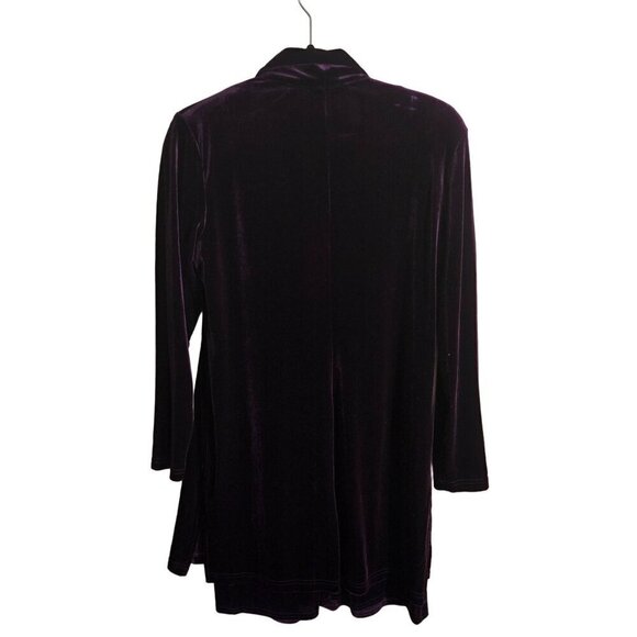 Rabbit Rabbit Rabbit Designs Velvet Long Blazer Short Sleeve Dress Set Size 8p - Picture 2 of 7